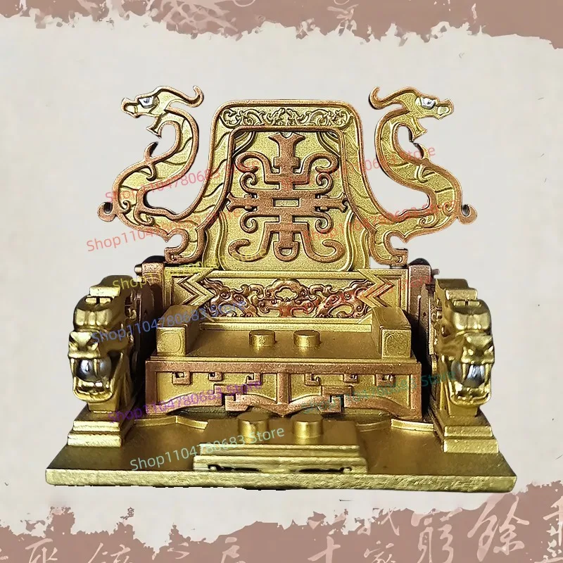 MOC Bouwstenen Miniatuur Figuur Model Oude Keizer Armor Accessoires Trendy Kinderspeelgoed Ornament Collectible Gift