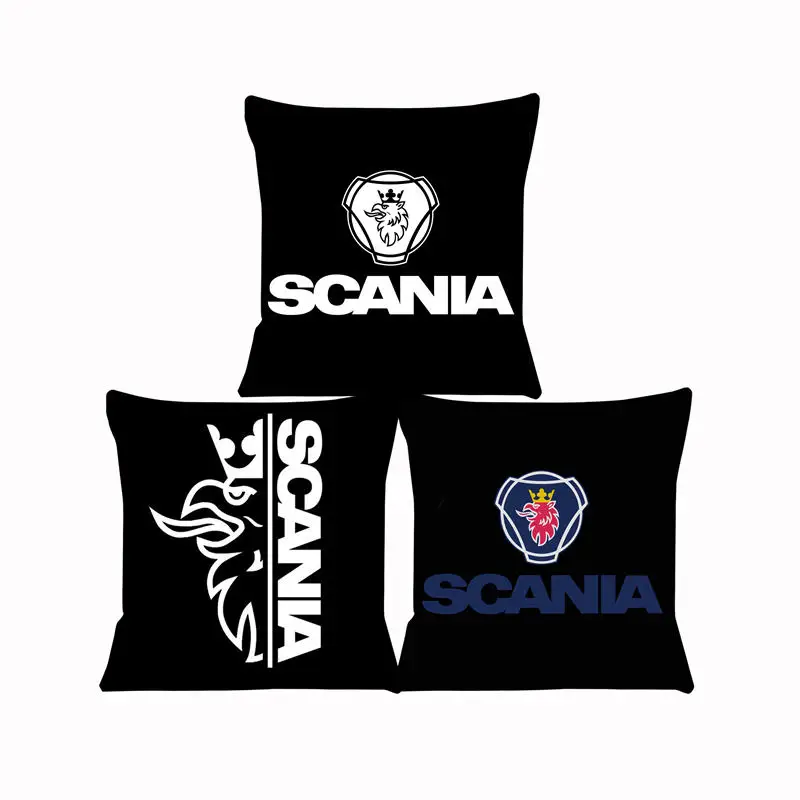 Poszewka na poduszkę na sofę Scania Poszewka na poduszkę na siedzenie samochodu Poszewka na poduszkę 45X45cm do dekoracji wnętrz SJ-530