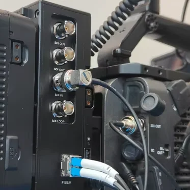 

12G SDI video in lc fiber 10km optic extender 1U fiber optic converter extender transmitter receiver