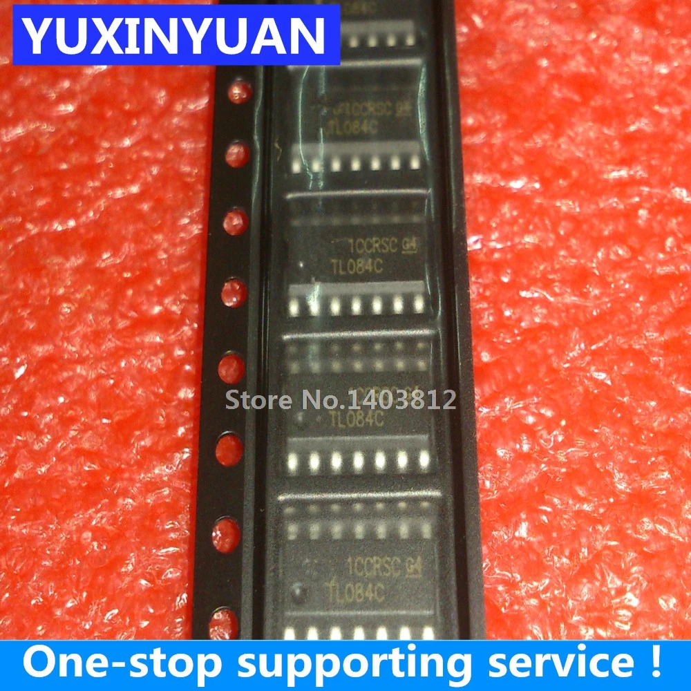 20pcs/lot TL084CDR TL084C TL084CDT SOP14 IC NEW IN STOCK