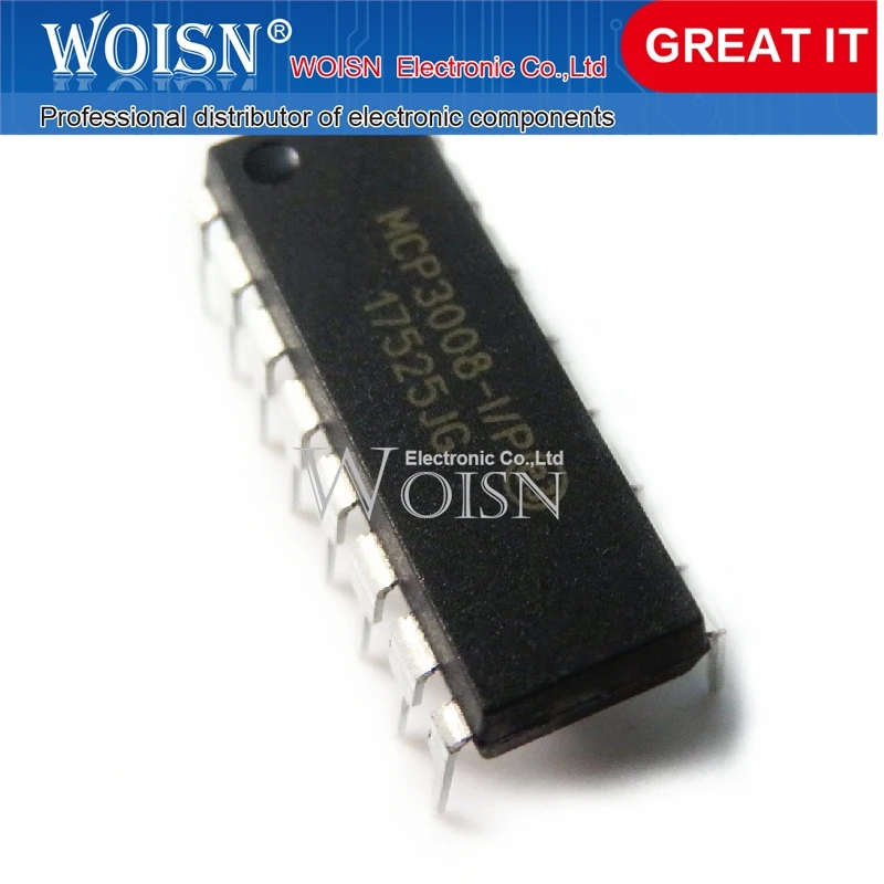 20Pcs Mcp3008-I/P M…