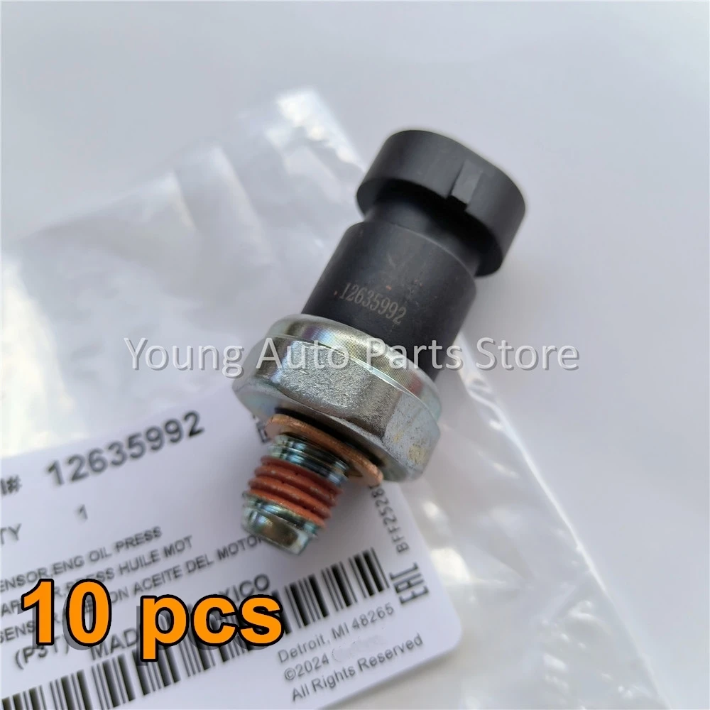 

10PCS Engine Oil Pressure Switch ASSY Sensor OEM# 12635992 24577642 For Chevrolet Captiva Equinox Buick Regal LaCrosse Verano