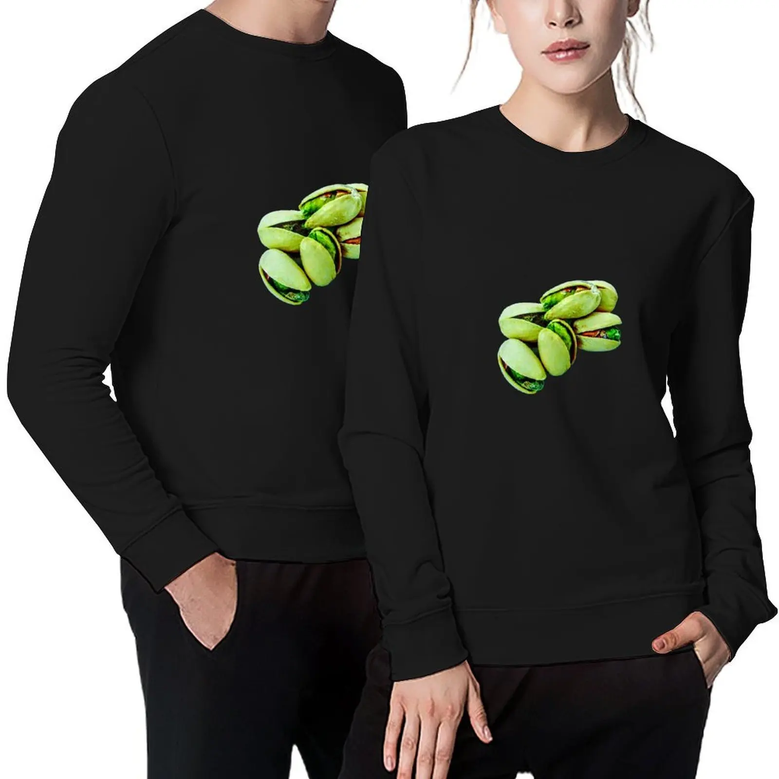 

Beautiful Green Pistachios Pullover mens clothes tracksuits winter clothes men's sweat-shirt anime sweatshirt