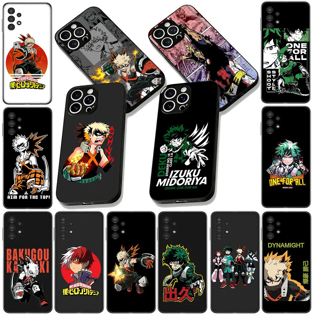 Чехол для телефона Midoriya Izuku My Hero Academia All Might Cover для Xiaomi Redmi 9A 9C NFC 7A 9T Note 9 8 7 8T Note9 Note8 A5 A4