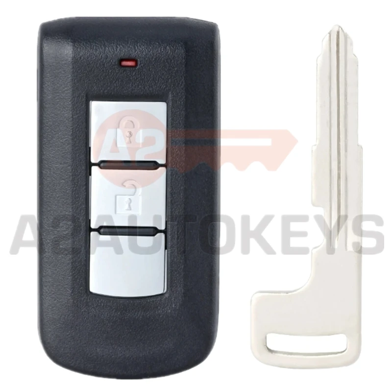 A2AUTOKEYS G8D-644M-KEY-E/M013 2Buttons 433MHZ ID47 Remote Smart Key For Mitsubishi Lancer Outlander 2008-2018 ASX 2013-2015