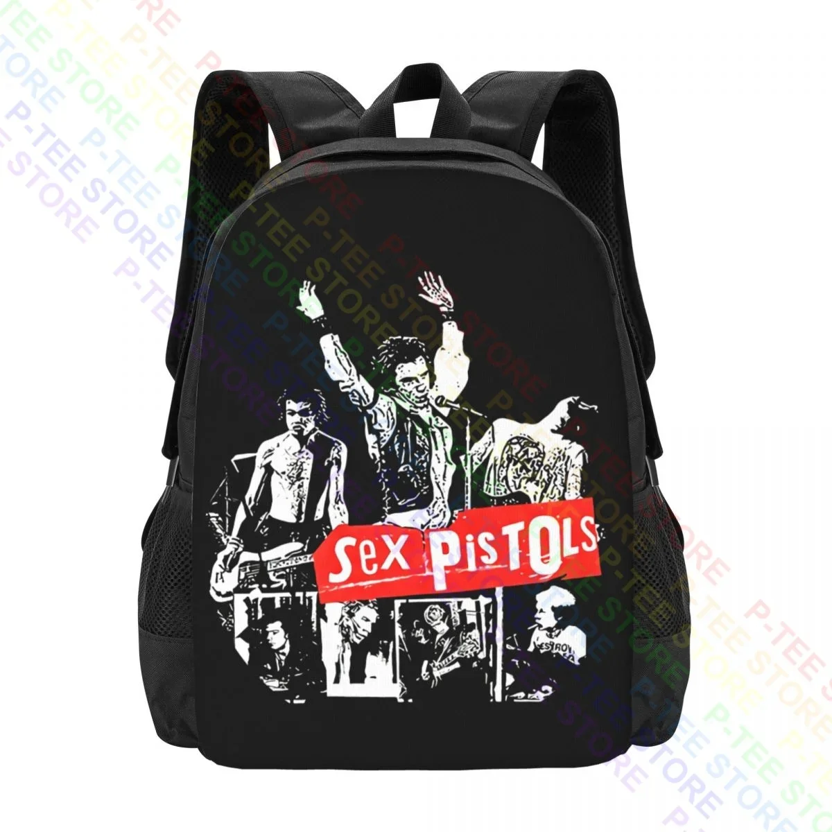 

The Sex Pistols Never Mind The Bollocks Band LogoBackpack Large Capacity Shoe Bag Outdoor Running