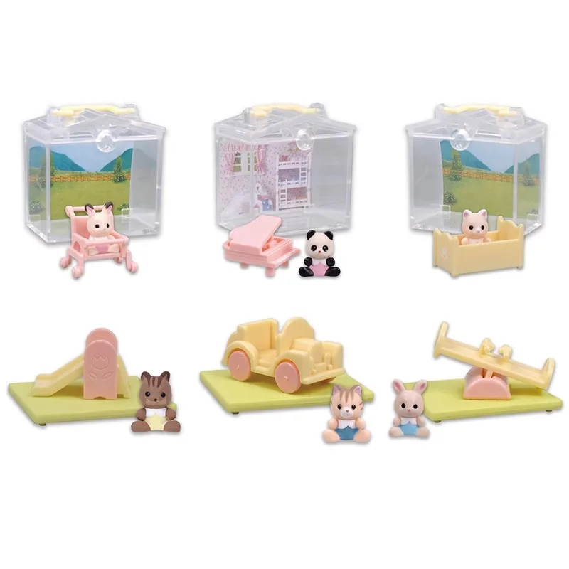Sylvanian Families Ternurines Keukens Speelgoed voor Meisje Schattige Kinderen Speelgoed Kinderen Meisjes Anime Calico Critters Figuren Spot Stock Kind