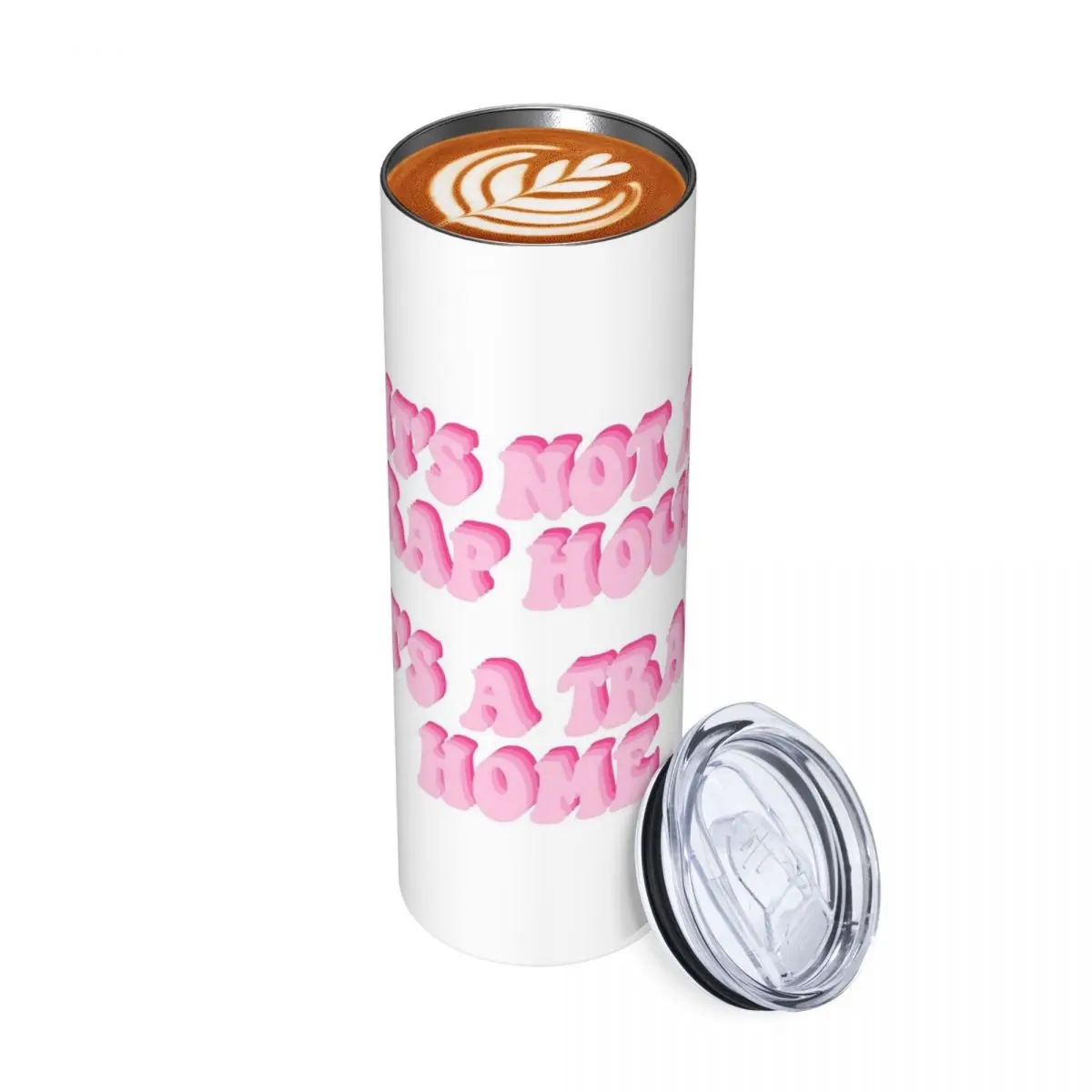 Its Not A Trap House Its A Trap Home Stainless Steel Tumbler Vacuum Insulated Mug Thermal Cold Cup Straws With Lid 20oz