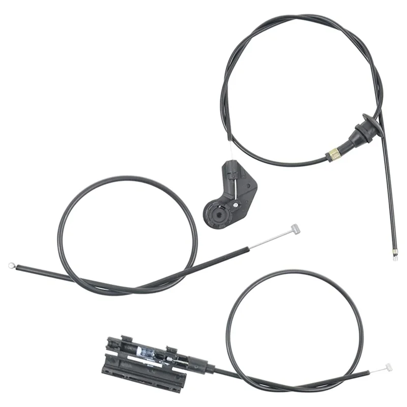 

6PCS Engine Bowden Cable Hood Release Wire For BMW E39 525I 530I 51238176595 51238190754 51238176596