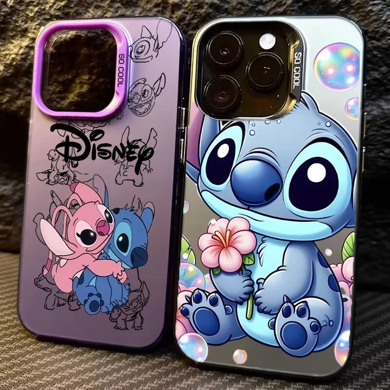 Cover For Samsung Galaxy S26 Ultra  S25 FE S24 S23 S22 Ultra Plus FE A57 5G A56 A55 5G   Disney Stitch Angel Case