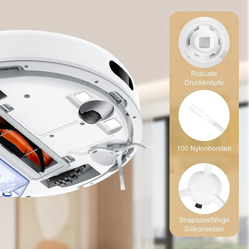 A86I-untuk Xiaomi S20 Robot Penyedot Debu Suku Cadang Pengganti Sikat Sisi Utama Aksesori Kain Pel Filter Hepa