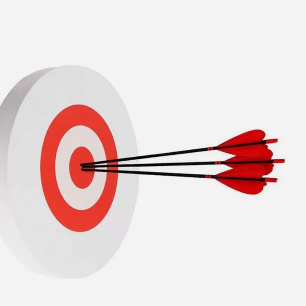 

1pc Eva Archery Target 4 Ring Waterproof Wear-Resistant Portable Foam Block Shooting Target For Outdoor Sports Reusable