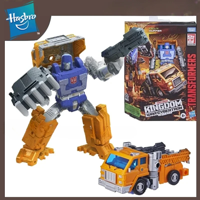 

In Stock HASBRO War For Cybertron KingDom WFC-K16 Huffer Action Figure Hobby Model Collection Toy Gift