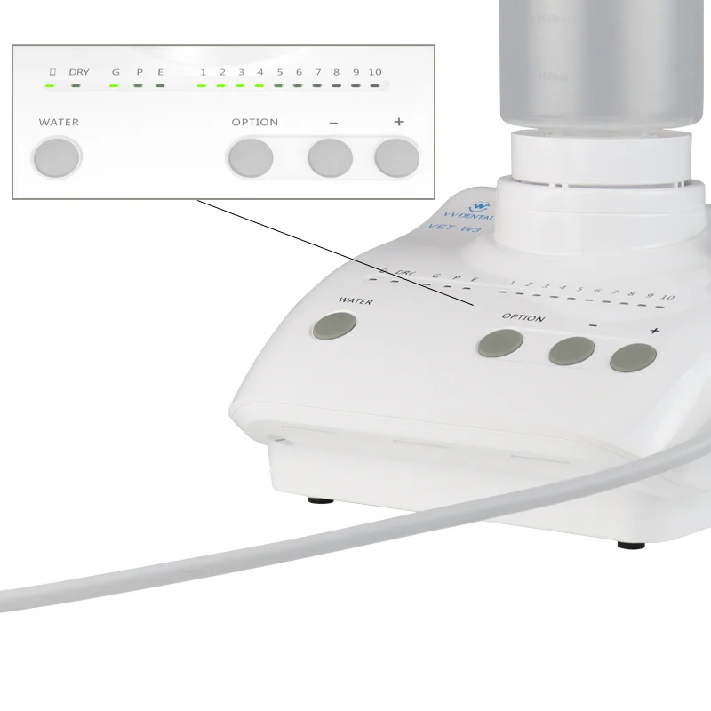 Máquina de Ultrasonido Dental VVDental para Eliminar la Placa Dental / Cálculos, Higiene Bucal, Herramientas de Blanqueamiento Dental