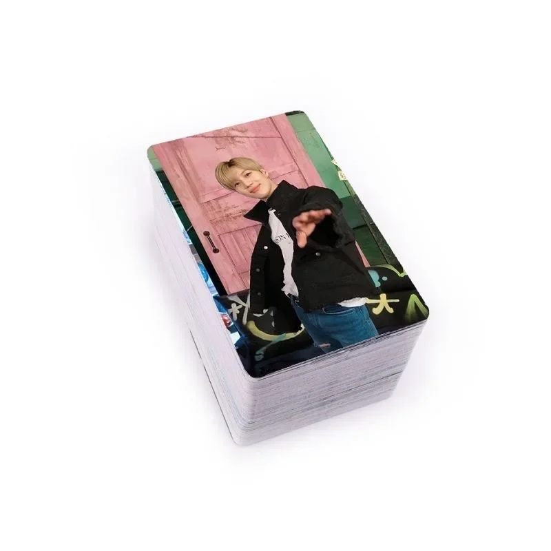 8 buah/set SHINEE Lee tutup majalah Tae-min Poster HD kartu bundar sisi ganda kecil Li Taimin gambar 8.6*5.4cm kartu foto