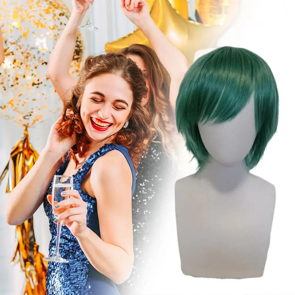 الاصطناعية زوي رومي شعر مستعار تأثيري شيطان الصيادين ساجا المقلية العجين التقلبات جديلة ذيل الحصان شعر مستعار غطاء الرأس دور اللعب شعر مستعار الدعائم الطرف