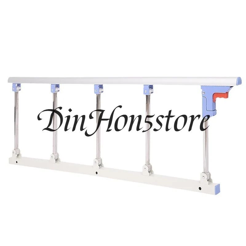 Stainless Steel Folding Bed Guardrail, Anti-Fall Bed Railing Accessories Handrail Universal