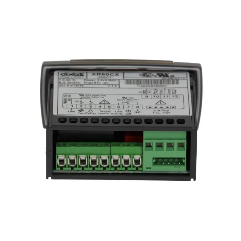 Digital Dixell XR60CX 5N0C1 microprocessor based controller 230V 20A measuring range minus 50 degree up to 150 degree