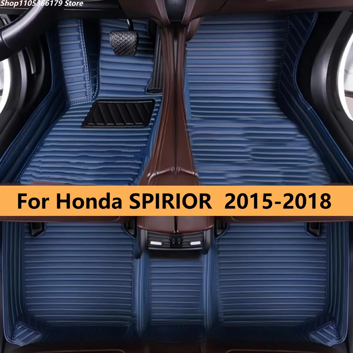 

Автомобильные коврики для Honda SPIRIOR 2015 2016 2017 2018, всепогодные водонепроницаемые автомобильные коврики, аксессуары для интерьера