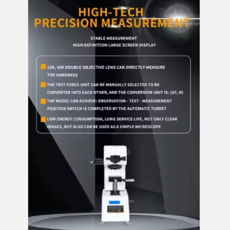 ST1Z Digital Hardness Measuring Automatic Loading Desktop Micro Vickers Hardness Tester
