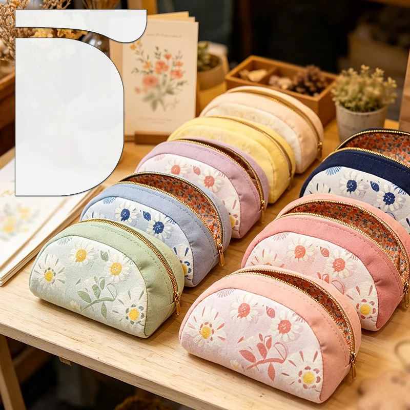 YOMDID 2 Stück ovale Kosmetiktaschen-Nähvorlagen, DIY-Aufbewahrungstasche und Reißverschlusstasche, Quilt-Schablone, langlebiges milchig-weißes PET-Material
