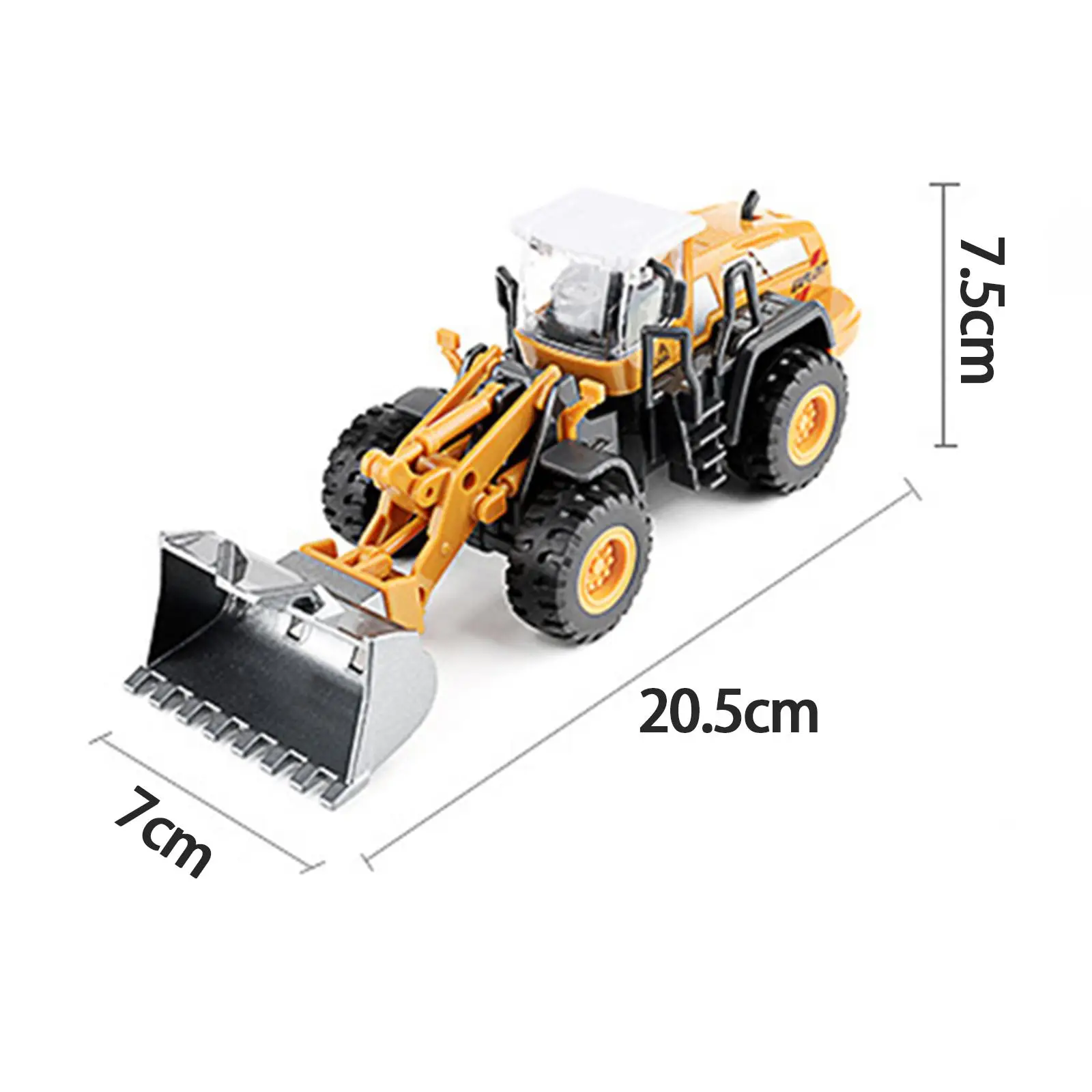 Construction Vehicles Toys, Mini Alloy Engineering Trucks Toy for 3 4 5 6 7 Years Old Boys
