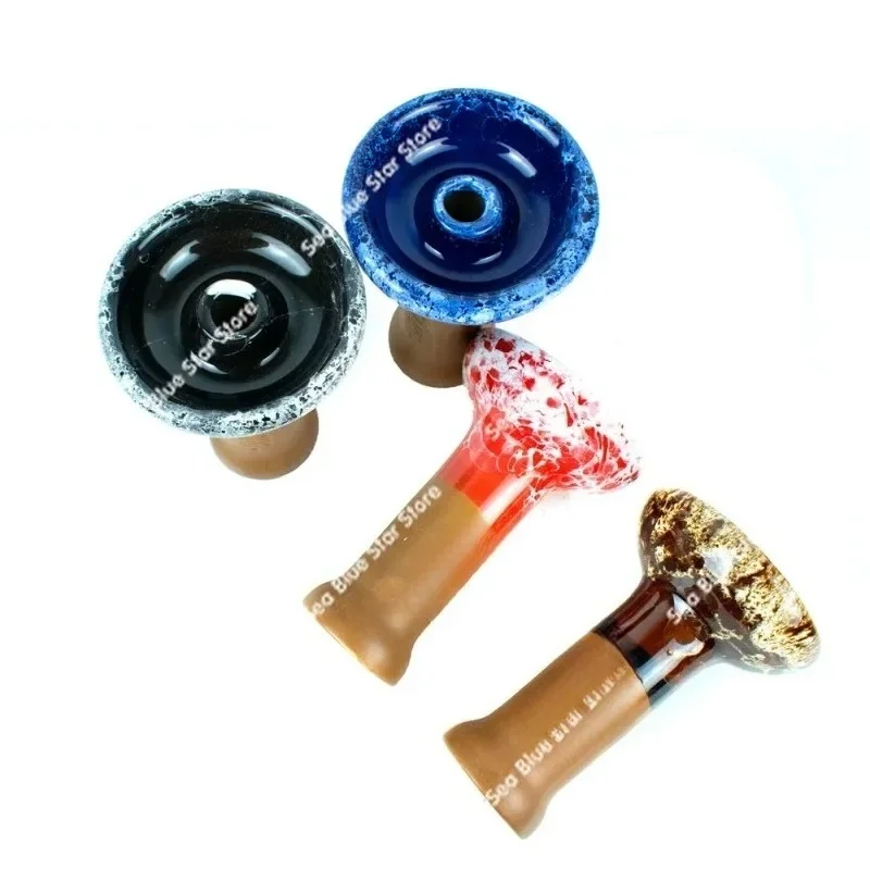 

Medium Hole Ceramic Smoke Pot Hookah Bowl Cross-border Supply, Arab Hookah Pot Accessories