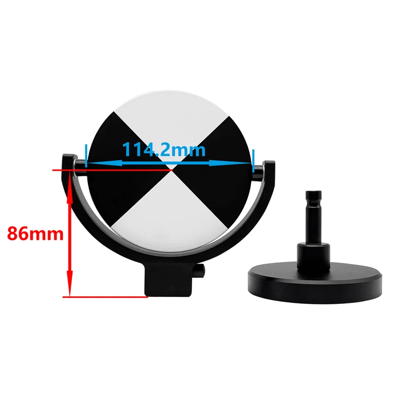 4.5 Inch Adjustable Tilting Target Scanner Paddle Scanning with Magnetic Mount Tilt & Turn For Leica GZT21