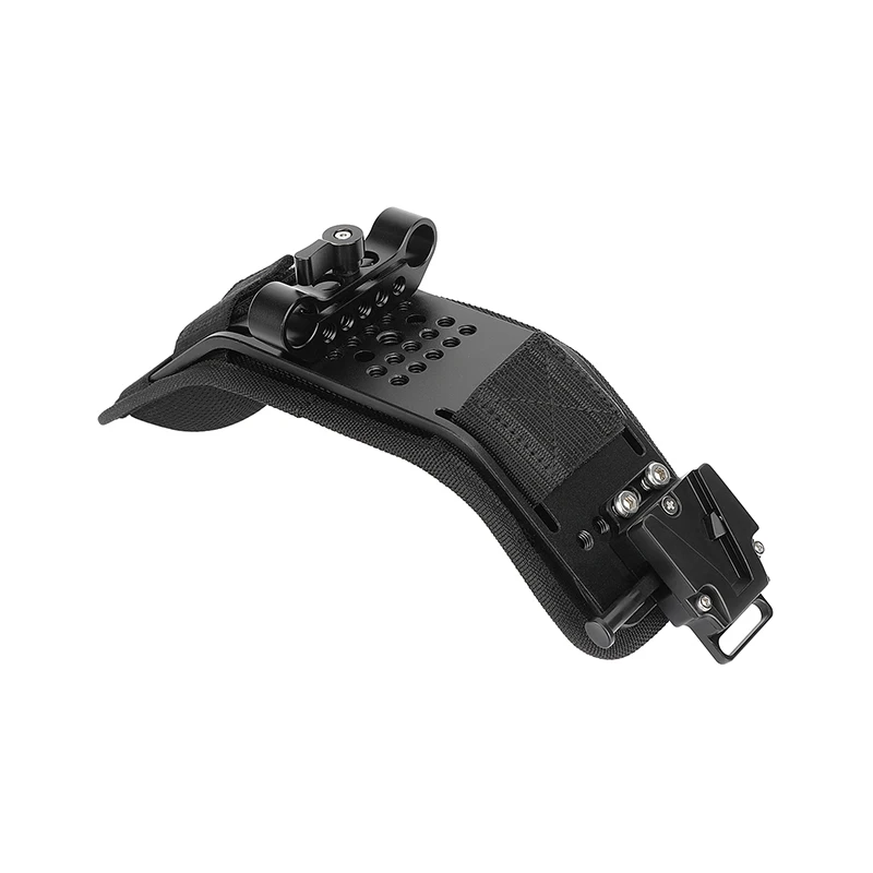 

HDRig Camera Shoulder Rig Pad with 15mm LWS Rod Clamp & V-Mount Adapter for Camera Shoulder Rig