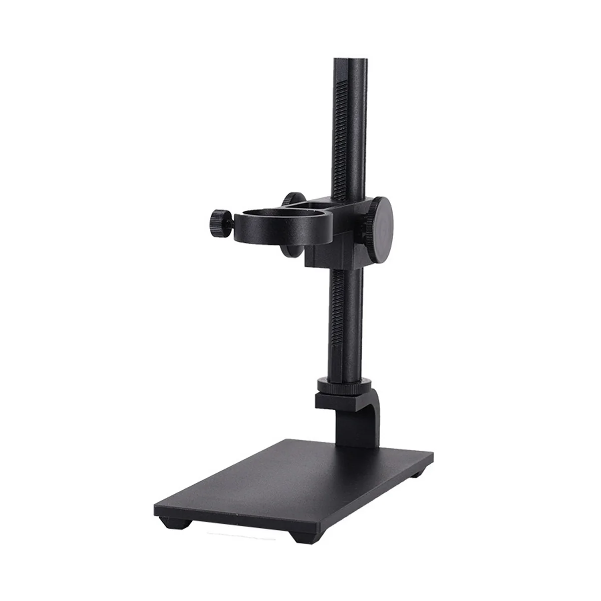 

Black Microscope Bracket Aluminum Alloy Lifting Bracket 35MM Bracket, Used for Microscope Maintenance and Welding