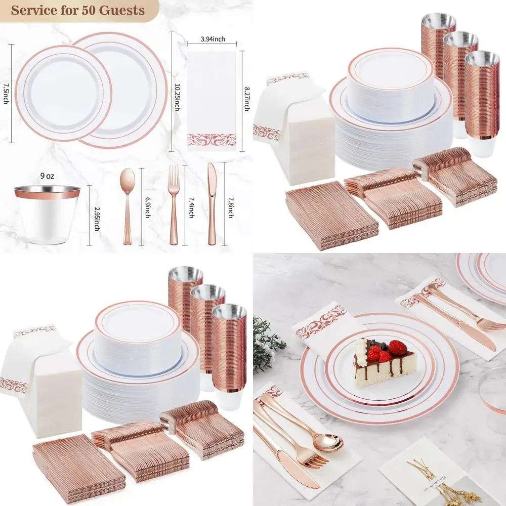 Rose Gold Disposabl…