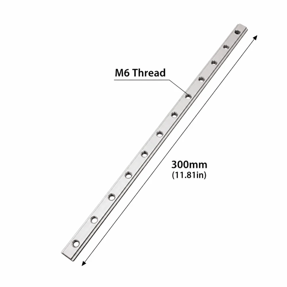 Aluminum Alloy Miter Track Jig 19 T-Slot Fixture Slot T-Slot Guide Rail M6 Double Groove Slider Rail Slider Track Slot