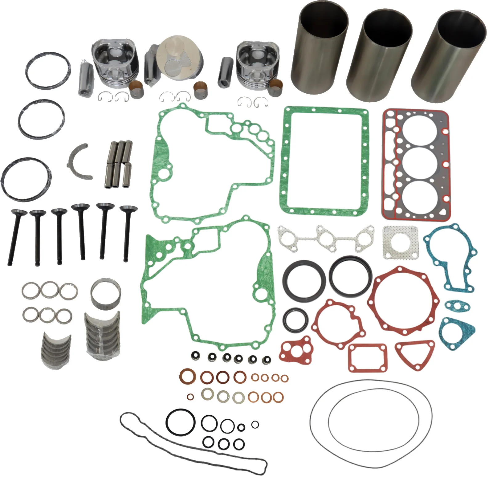 Engine overhaul kit D722 For Kubota D722 D722EBH D722E Engine K008 K008-3 Excavator ZD18 Zero Turn Mower B7300HSD B7400HSD