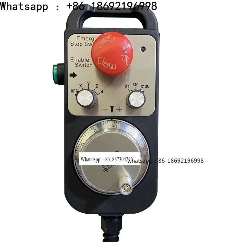 Electronic Handwheel Pulse Generator with Emergency Stop and Self-reset CNC E-ngraving M-achine CNC External Handwheel