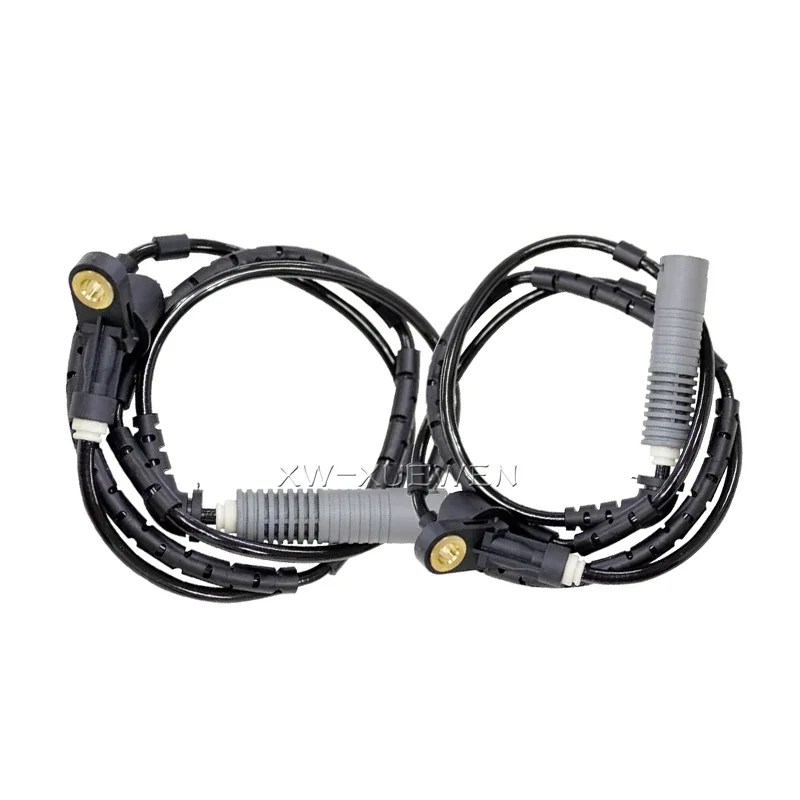 2PCS Front and Rear ABS Wheel Speed Sensor 34521164651 34521164652 34521165609 34521164370 For BMW E46 330Ci M54306S3
