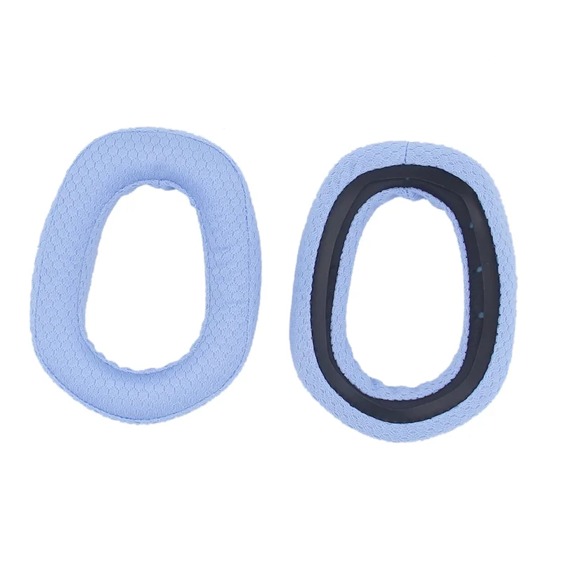 B24B لسماعة Logitech G435 غطاء كأس الأذن بلوتوث G435 وسائد الأذن المحمولة استبدال أجزاء الملحقات الأزرق #3
