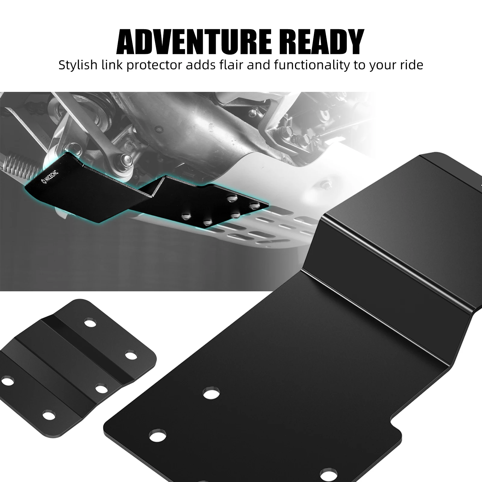 NICECNC For Yamaha Tenere 700 2019-2024 Rear Linkage Protector For Yamaha Tenere 700 XTZ700 XTZ07 2019-2024 2020 2021 2022 2023 - Image 3