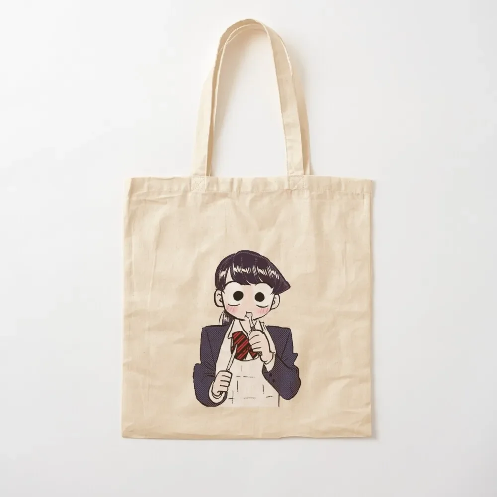 

Komi San Eating Tote Bag reusable shopping bags shopping trolley bag Tote Bag