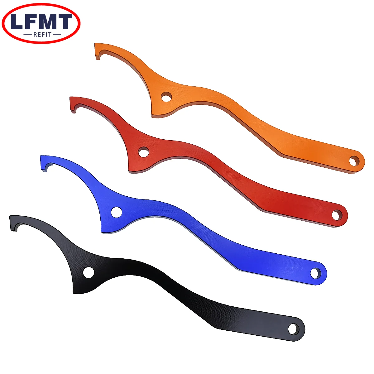 For KTM 125-500cc Motorcycle CNC Aluminum Rear Absorber Damping Shock Spanner Wrench Tool SX SX-F XC XC-F XC-W XCF-W EXC EXC-F view 4