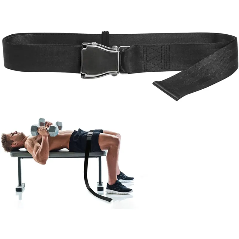 Image of Nordic Hamstring Curl Strap mit Schnellverschluss-Schnalle – Verstellbarer Gymnastikgurt für Nordic Curls und Beach Leg Extensions