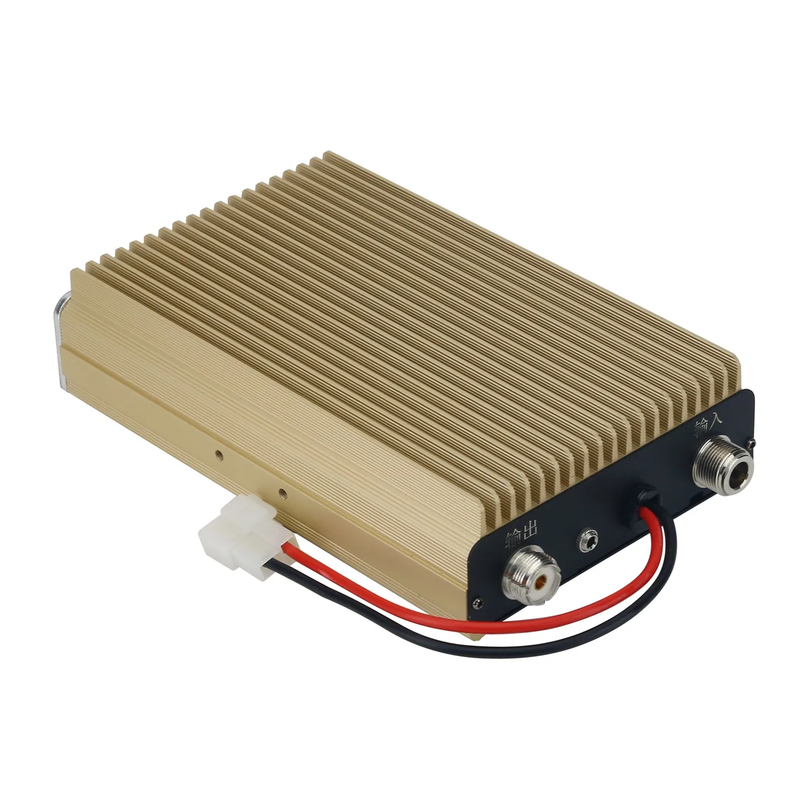 UHF 400-470 ميجا هرتز FM/AM/SSB مضخم طاقة لاسلكي تخاطب 10 واط-80 واط مستويات طاقة قابلة للاختيار وشاشة SWR