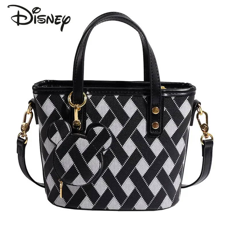 Disney-Sac à bandoulière grande capacité pour femme, sac à main pour fille, sac à provisions portable, mode avancée, populaire, nouveau, 2023