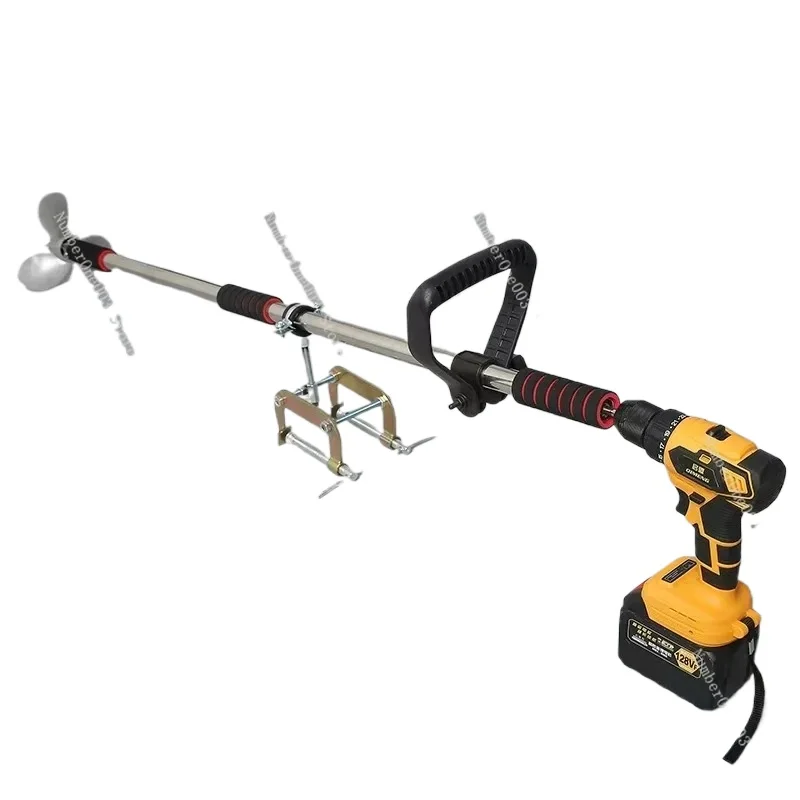 Propeller Marine-Propeller Integrierte Halterung Propeller Elektrischer Außenbordmotor Paddelzubehör Leder-Paddel Angeln