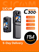 SJCAM C300 4K30fps FHD Action Camera 5G WiFi Sport Camera With Long Battery Life 30M Waterproof Camera for Outdoors Activities