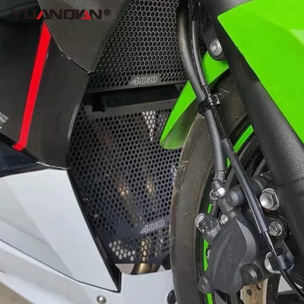 

Radiator Guard Grille Cover Protector Cooler Protection FOR Kawasaki Z400 Z500 SE Ninja 500 ABS KRT Edition Eliminator 400 450