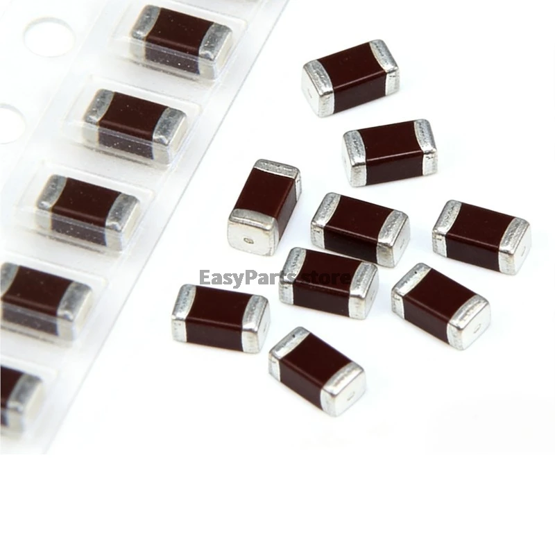 100pcs/Lot  SMD 0603 Chip Ceramic Capacitor electronic component 100pF 1nF 10nF 100nF 470NF 0.1uF 1uF 2.2uF 4.7uF 10UF 22UF 47UF