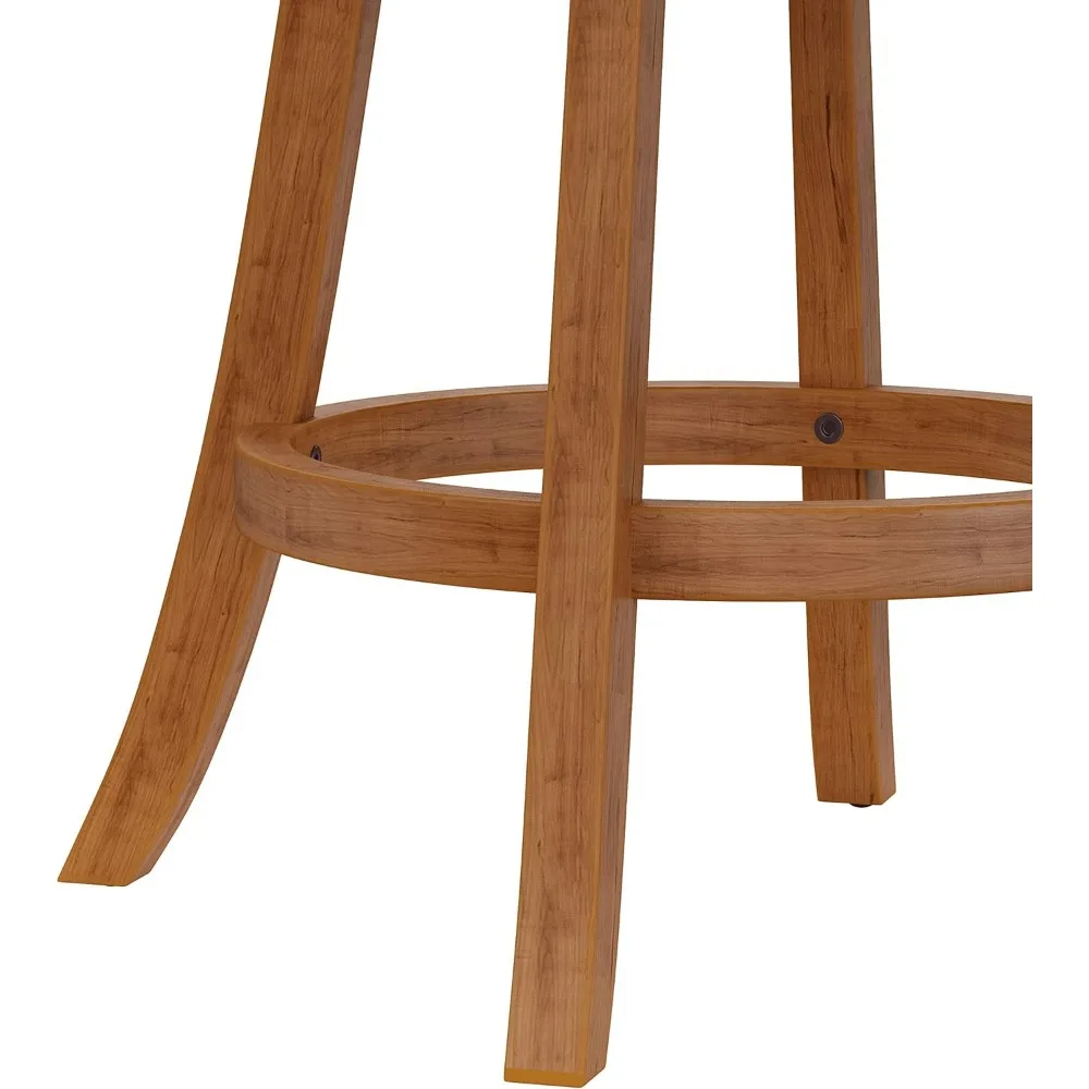 Fairtorch-Tabouret de Comptoir de Cuisine, Chêne, 24.5 "de Haut