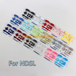 NDSL 버튼 키트 교체, ABXY L R D 패드 크로스 단추 풀 단추 세트, 닌텐도 DS 라이트 콘솔용, 1 세트