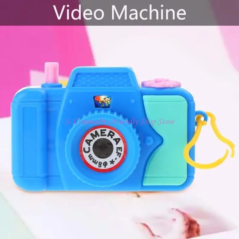 85AE Simulatie Mini Camera Projectie Speelgoed Kinderen Gemakkelijke handgreep voor speelcamera Pre