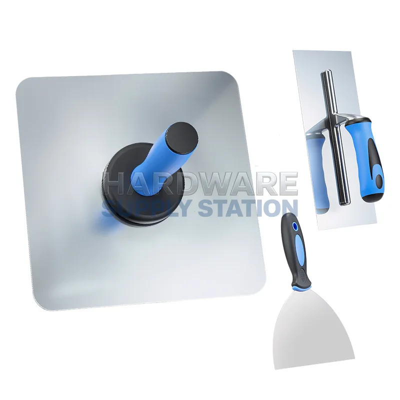 

Набор алюминиевых шпателей и келье для выравнивания швов, отделки стен и строительных работ, с поддоном